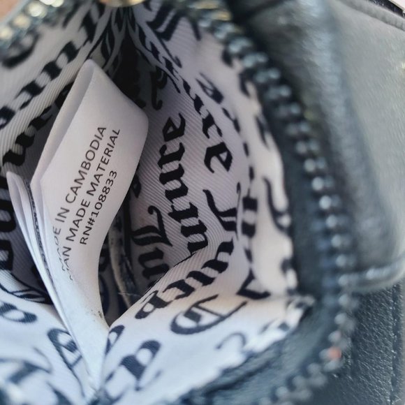 Juicy Couture Black Card and Coin Wallet - Picture 3 of 4